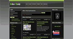 Desktop Screenshot of biker-unity.de